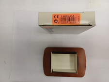 MATERIALE ELETTRICO CIVILE TICINO LIVING INTERNATIONAL PLACCA LEGNO  3 POSTI