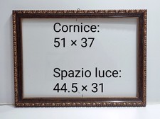 Cornice antica dorata barocca