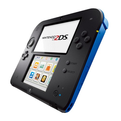 Nintendo 2ds azul negro - 2ds, azul-negro