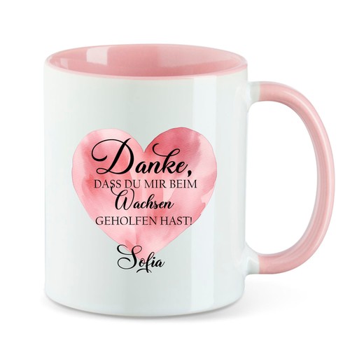 Tazza personalizzata grazie - personalizzata, |