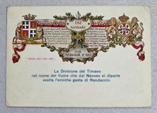 cartolina reggimentali