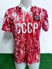 MAGLIA RUSSIA URSS SOVJET UNION NO MATCH WORN SHIRT CAMISETA 1988/1989 COA