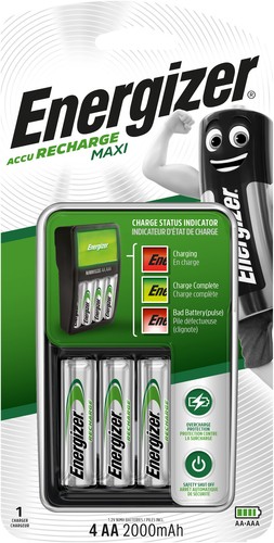 Energizer caricabatterie 4 - energizer,
