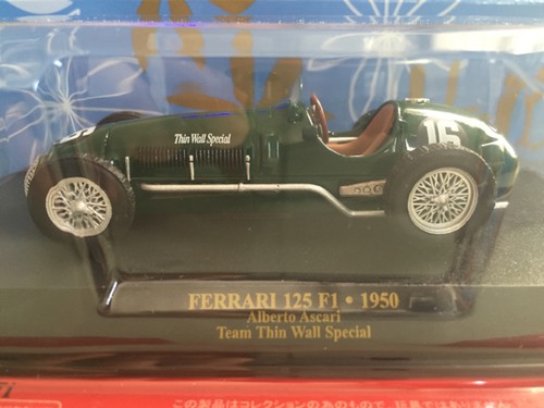 Mini auto hachette ferrari 125 - auto,