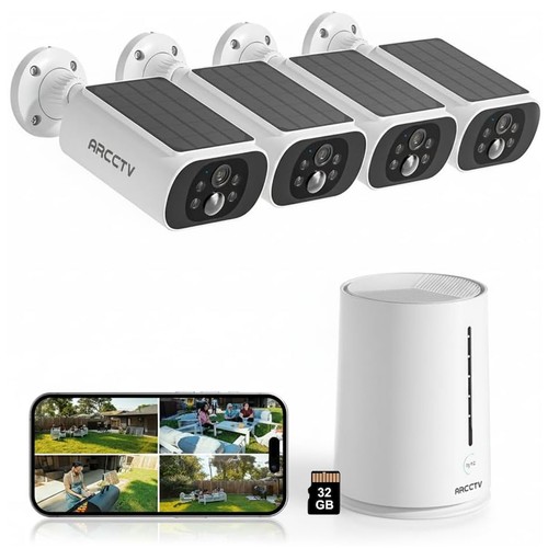 Arcctv 4mp batteria solare - arcctv,
