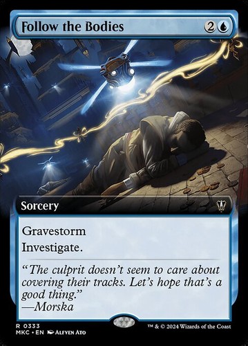 Mtg follow the bodies - mtg, 333