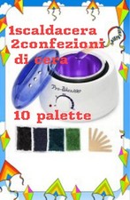 KIT DEPILAZIONE CERETTA BRASILIANA SCALDACERA FORNELLO SCALDA SCIOGLI CERA DURA