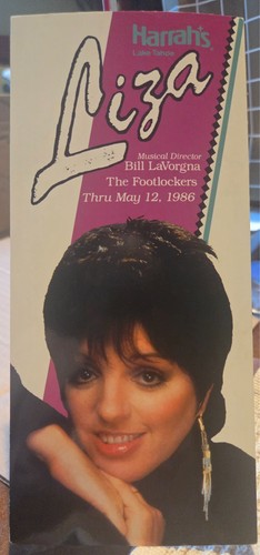 Liza minnelli autographed - minnelli,