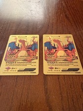 Carta Pokemon Charizard V Gold