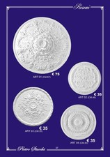 rosone in gesso stucco