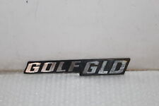 STEMMA LOGO FREGIO SIGLA VOLKSWAGEN GOLF GLD