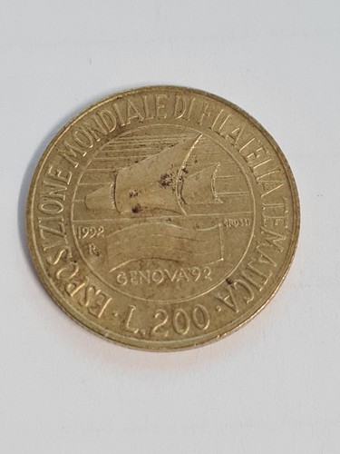 200 lire 1992 - 1992, italia