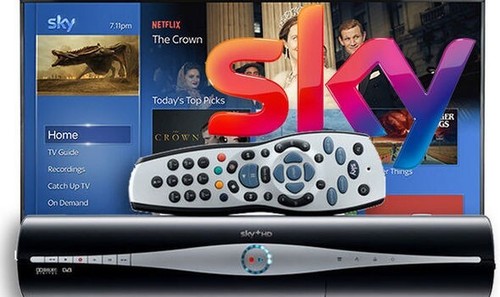 Sky plus dvb freeview - hd,