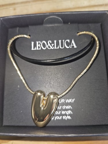 Collana donna iniziale - leo, &