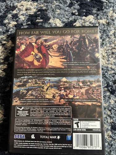 Rome total war edizione da - edizione,