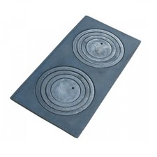 Piastra in ghisa per forno con