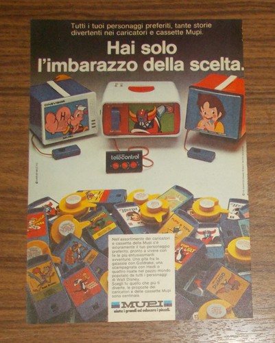 Rara pubblicità mupi - rara,
