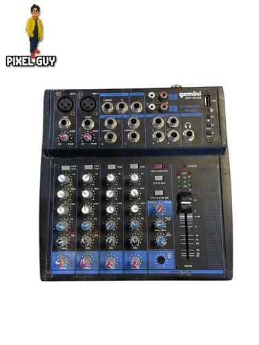 Gemini gem 12usb mixer - gem-12usb,
