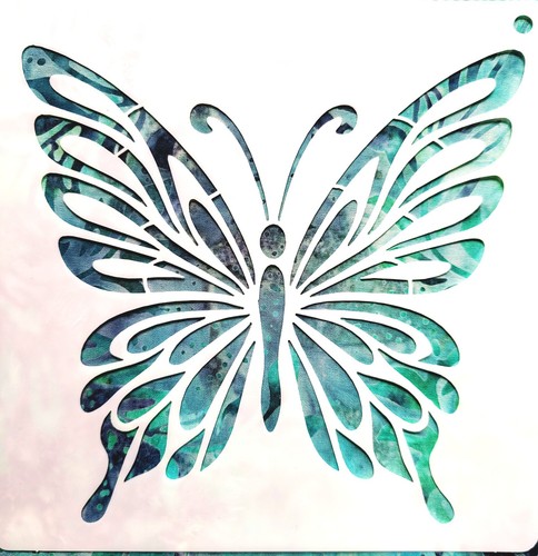 Stencil farfalla per pittura - per,