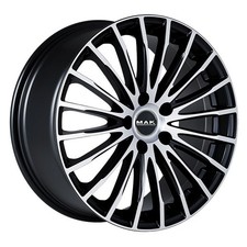 CERCHIO IN LEGA MAK FATALE PER OPEL ASTRA 7.5X17 5X112 ICE BLACK OXU