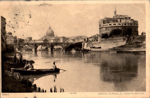 Castel angelo veduta - castel, s.angelo,