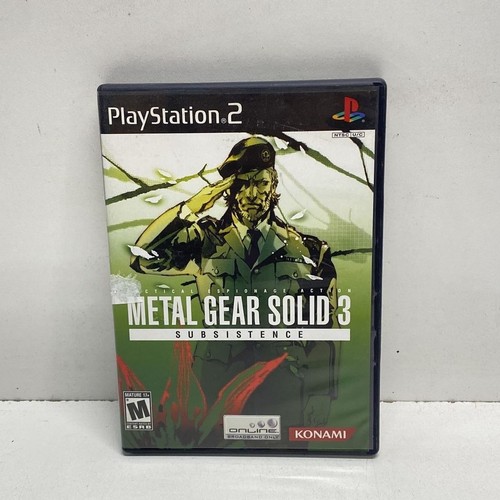 Metal gear solid subsistence - gear,