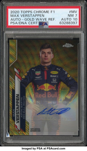 2020 topps chrome - f1, max