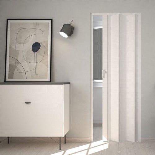 Porta soffietto bianco in - a,