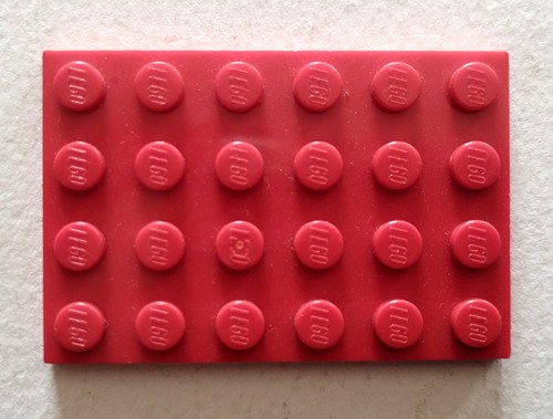 Lego baseplate 4x6 plate - lego,
