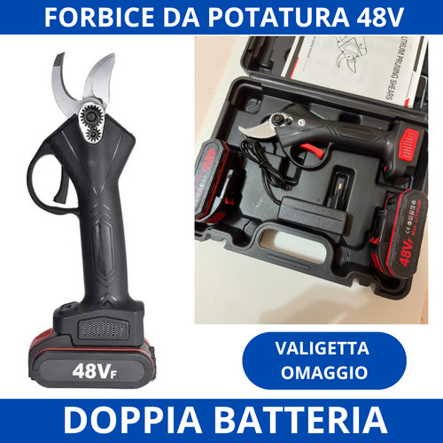Forbice batteria potatura - forbice,