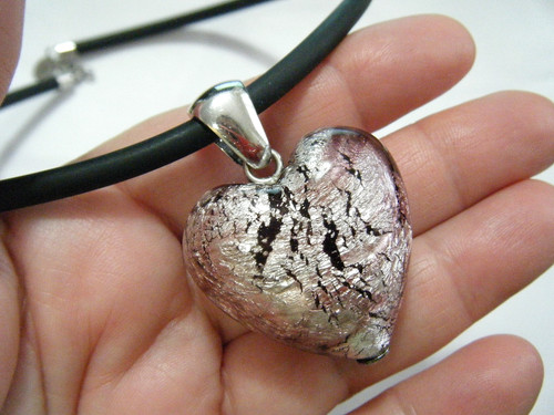Collana cuore antica murrina - cuore,