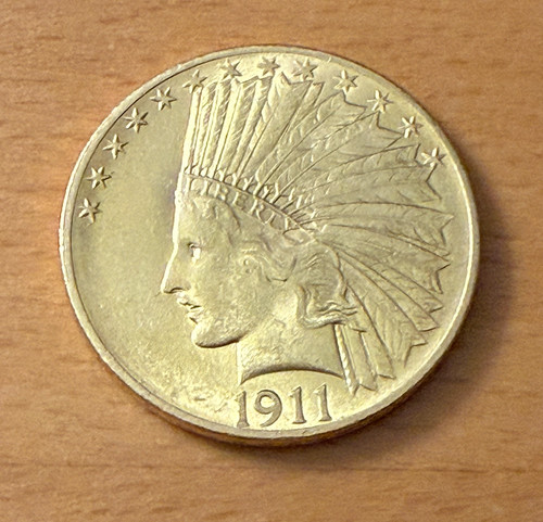 1911 oro dollari - us, 10