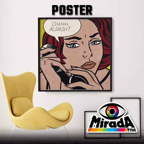 Poster pop art roy - poster,