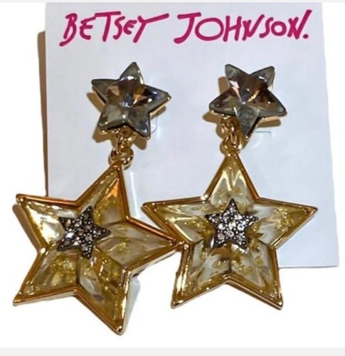 Orecchini betsey johnson tono - johnson,