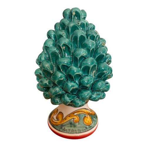 Pigna siciliana h15cm ceramica - pigna,