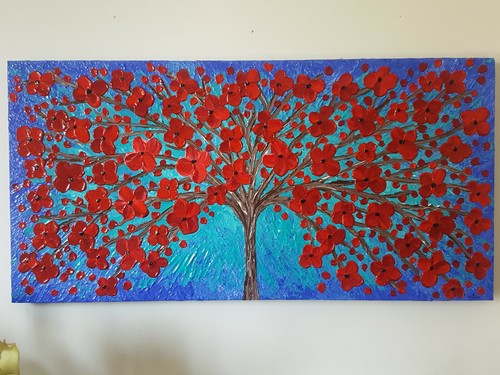 Quadro albero della vita con - albero,