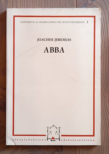 Abba joachim jeremias 1968 - abba.,