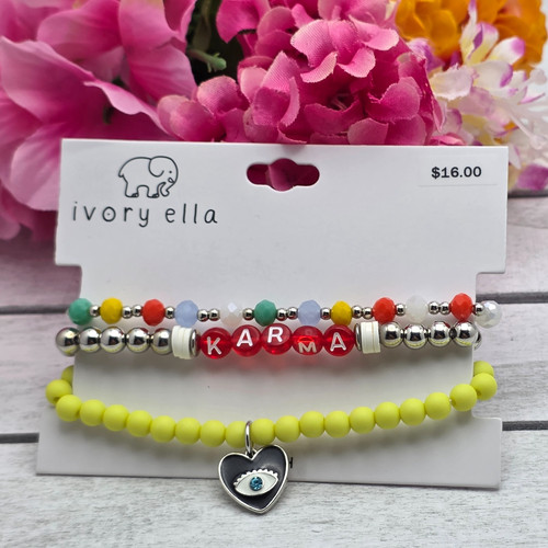 Set bracciali elasticizzati - 3,