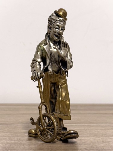 Clown monociclo argento - clown/monociclo,
