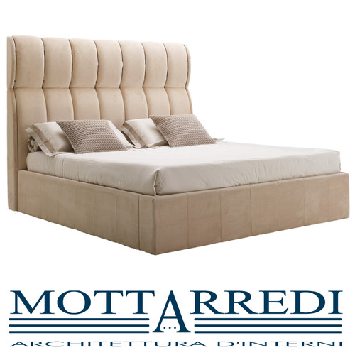 Letto rivestito tessuto o - rivestito,