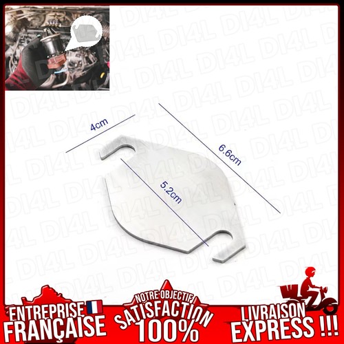 Plaque obturation suppression - plaque,