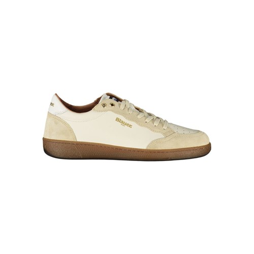 Blauer white leather men - blauer,
