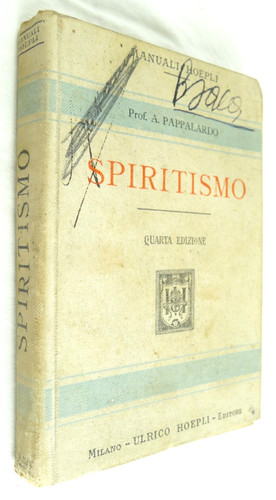 Pappalardo spiritismo hoepli - pappalardo,