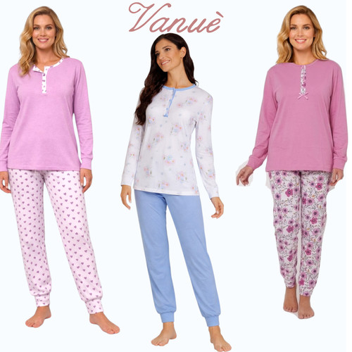 Pigiama donna cotone - , 100%