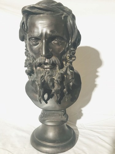 Scultura bronzo filosofo - bronzo,