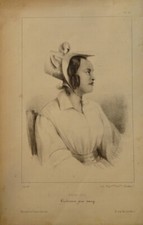 Legrand litho ritratto donna - litho,