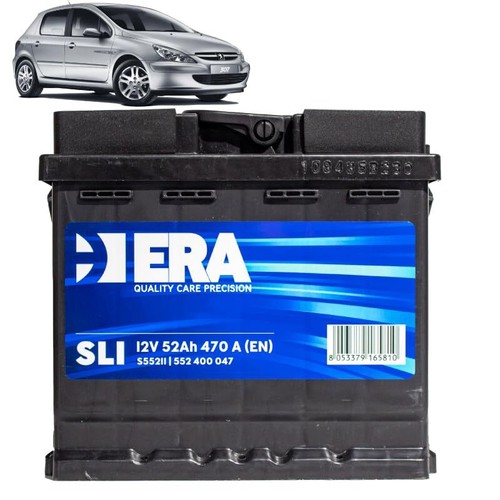 Batteria 50ah per peugeot - batteria, 307