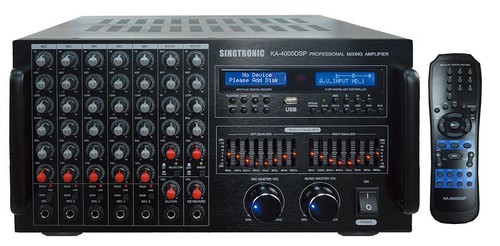 Amplificatore mixer karaoke - mixer,