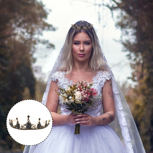 Diadema barocco tiara - ,