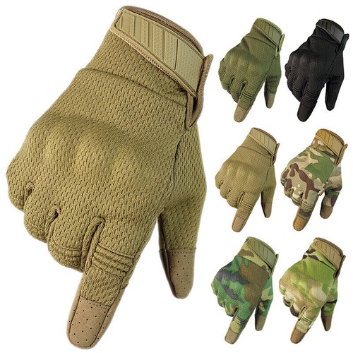 Guanti tattici militari camo